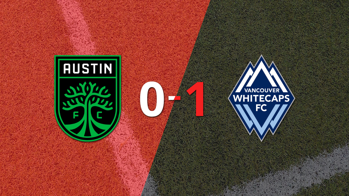 Vancouver Whitecaps FC ganó por 1-0 a Austin FC con el gol de Pedro Vite