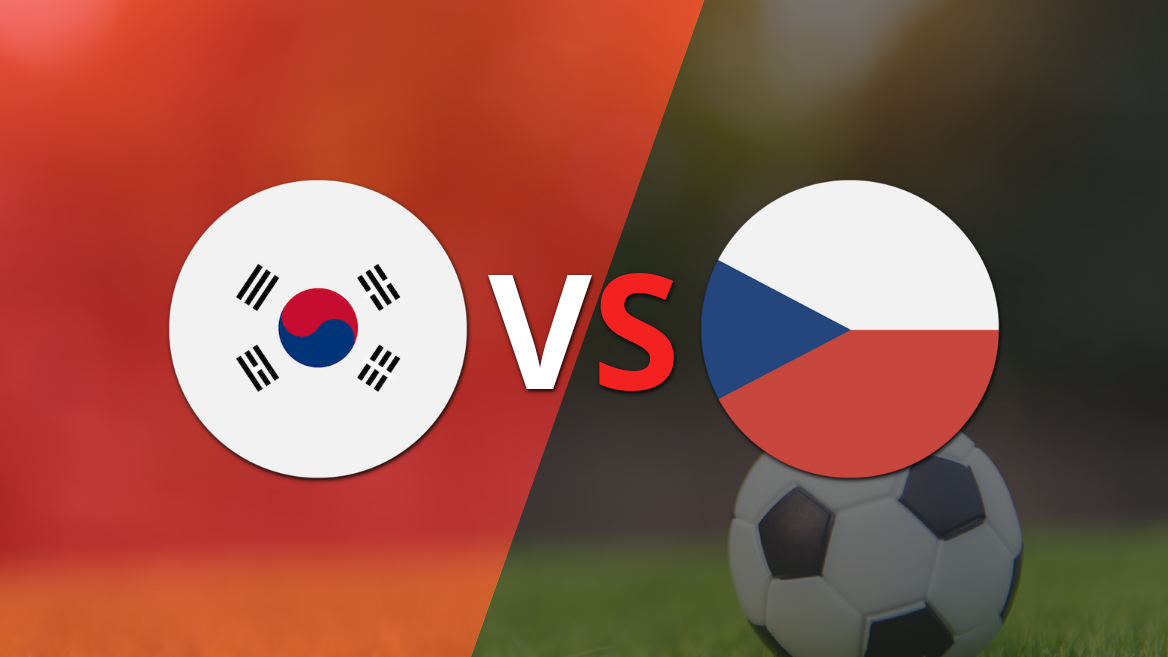 Corea del Sur y Chequia se cruzan por primera vez en un Mundial