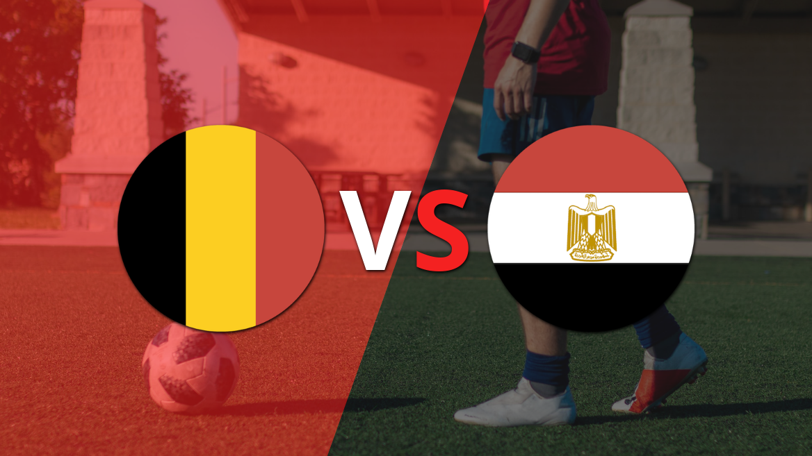Bélgica y Egipto se enfrentan por primera vez en un Mundial