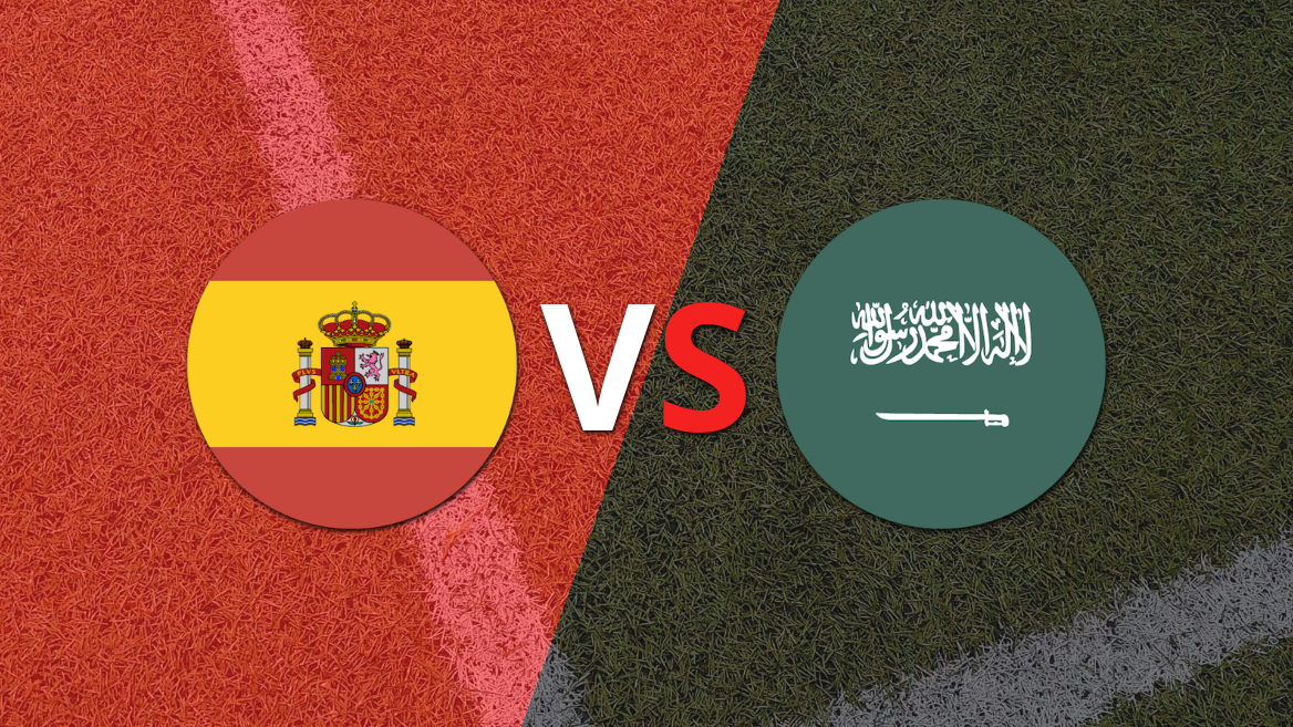 Mundial 2026: España quiere reaccionar ante una Arabia Saudita que ya dio la sorpresa