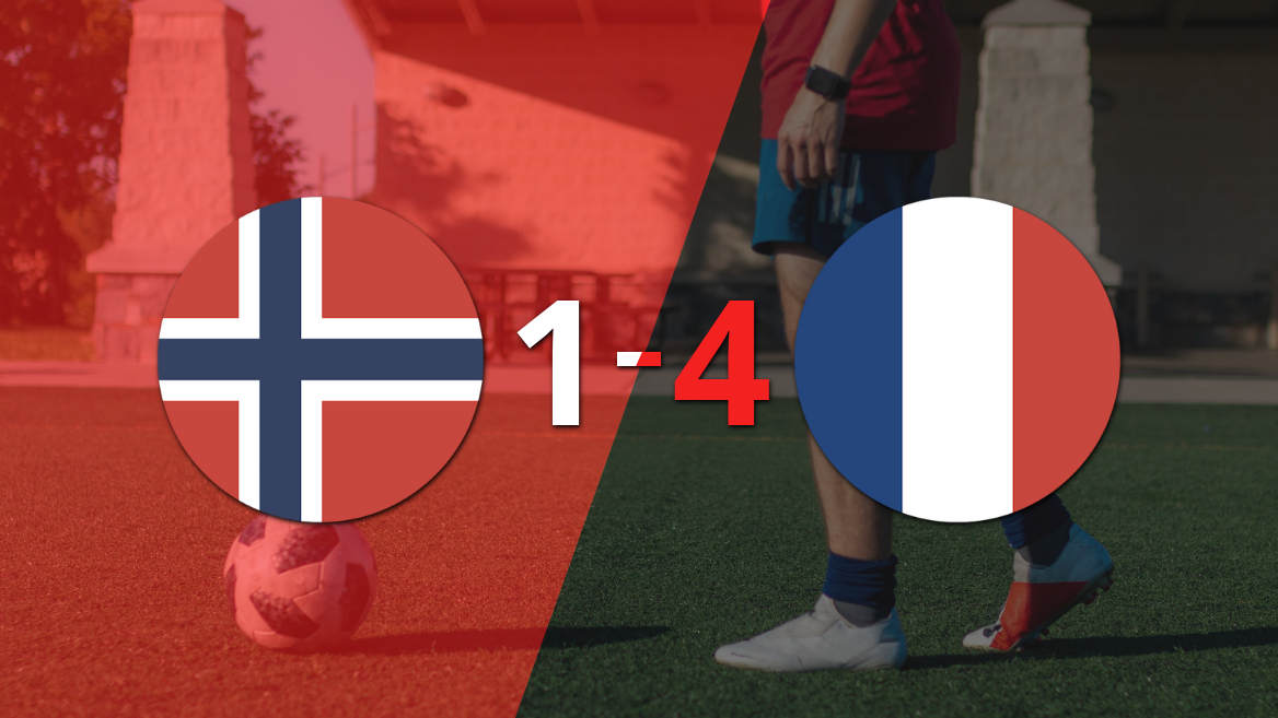 Mundial 2026: Francia paseó a Noruega y selló su triunfo 4 a 1
