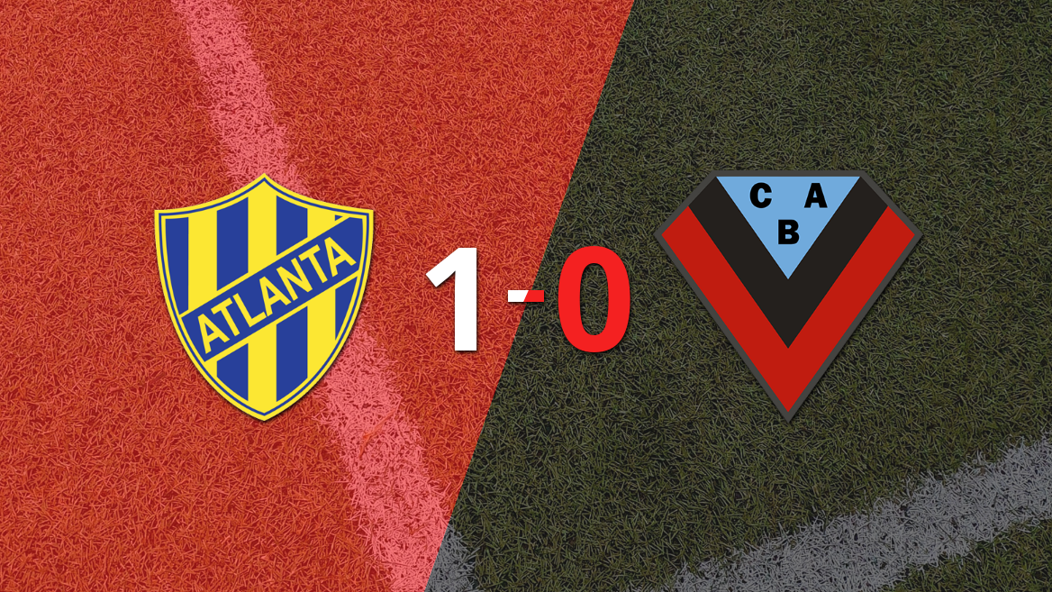 Atlanta le ganó 1-0 a Brown (Adrogué) con un gol desde el punto penal