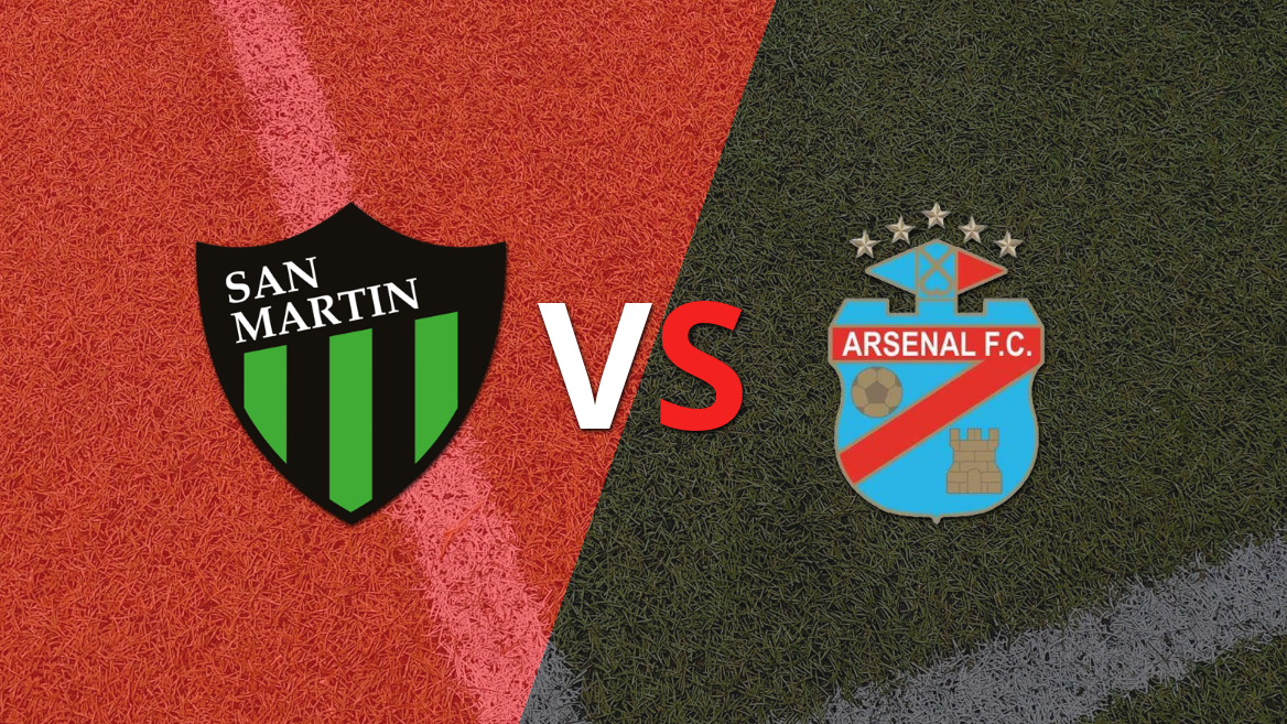 San Martín (SJ) se enfrenta ante la visita Arsenal por la fecha 31