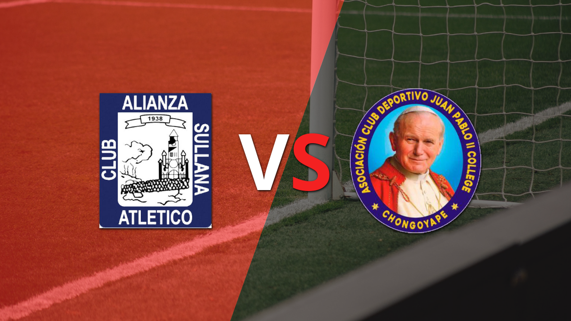 Se enfrentan Alianza Atlético y Juan Pablo II por la fecha 8