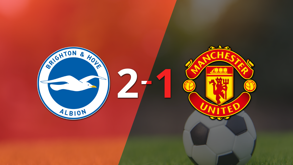 Tras gol agónico, Manchester United fue relegado por Brighton and Hove en una derrota por 2-1 