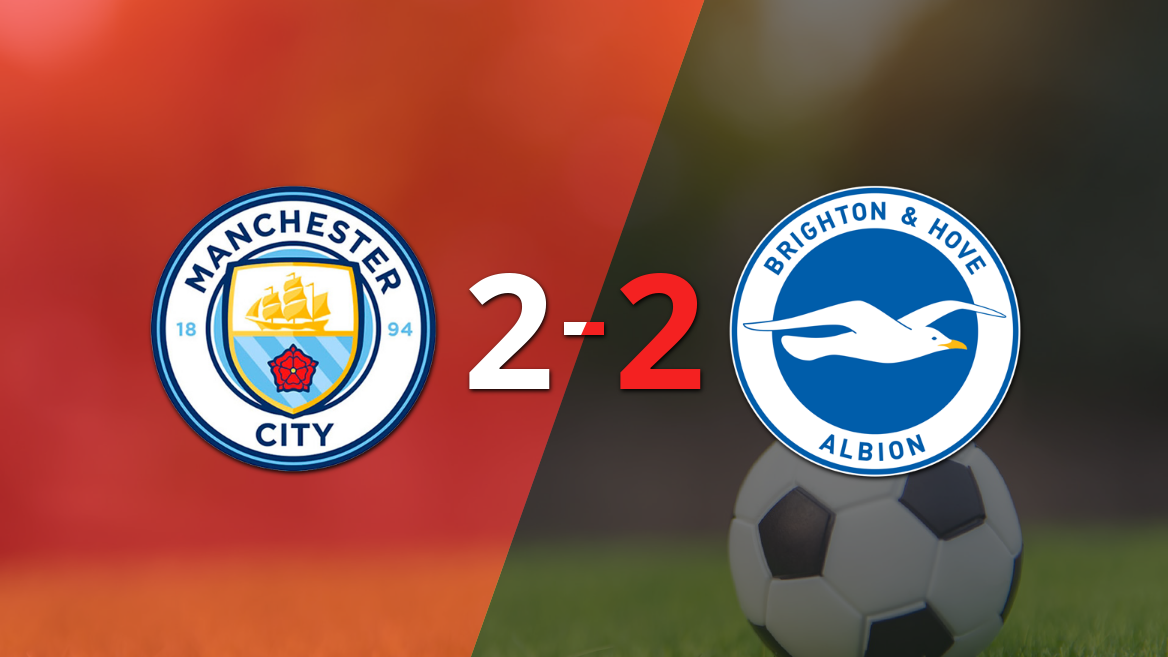 Inglaterra - Premier League: Manchester City vs Brighton and Hove Fecha 29