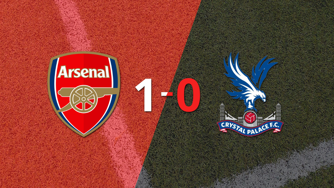 Arsenal derrotó 1-0 a Crystal Palace