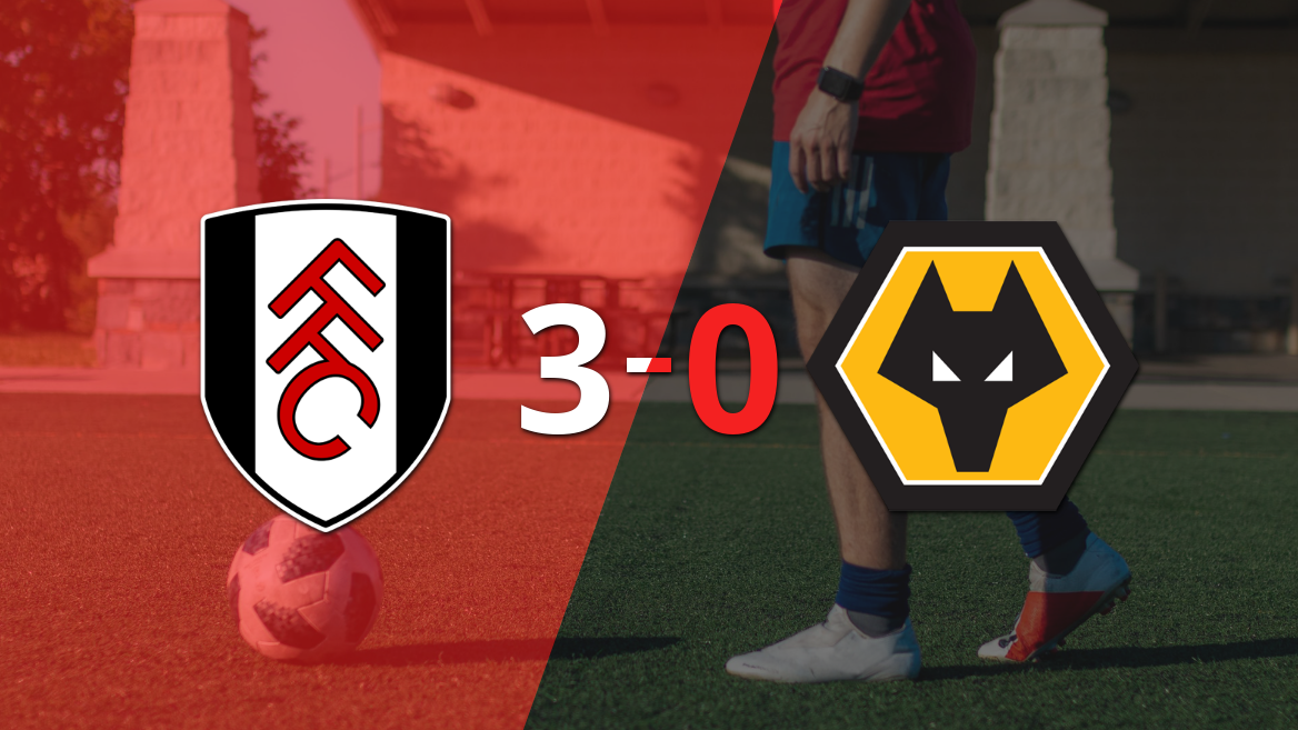 Fulham golea 3-0 a Wolverhampton