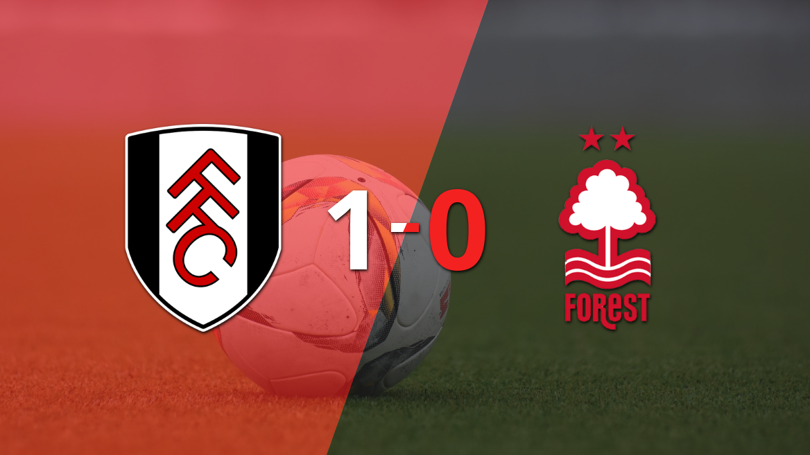 Fulham venció a Nottingham Forest 1 a 0 en el estadio Craven Cottage con un gol de penal