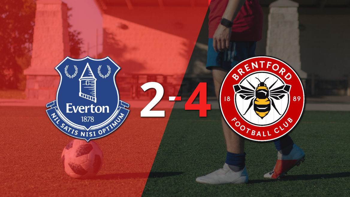 Brentford vence por 4-2 a Everton con triplete de Igor Thiago