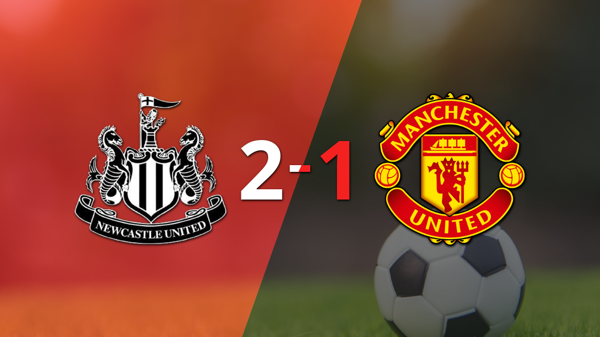 Tras gol agónico, Manchester United fue relegado por Newcastle United en una derrota por 2-1 
