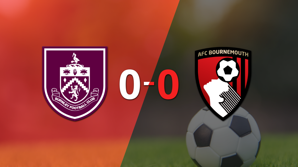 Burnley y Bournemouth empataron sin goles