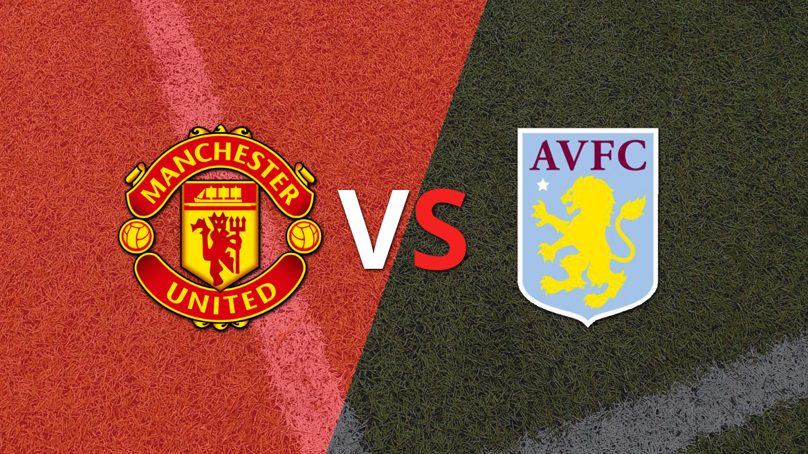 Manchester United y Aston Villa se miden por la fecha 30