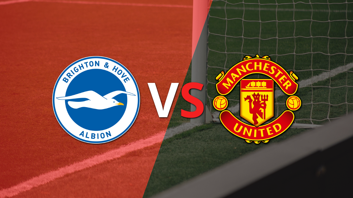 Manchester United se enfrentará a Brighton and Hove por la fecha 38