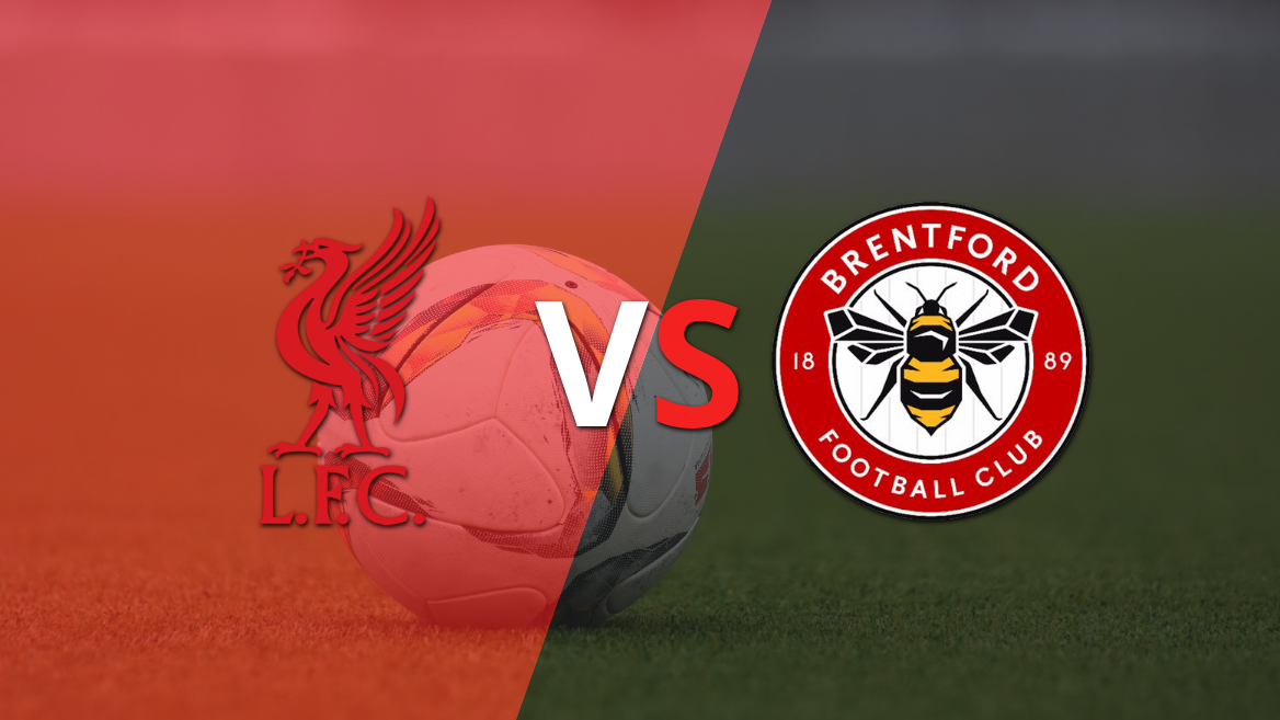 Brentford visita a Liverpool por la fecha 38