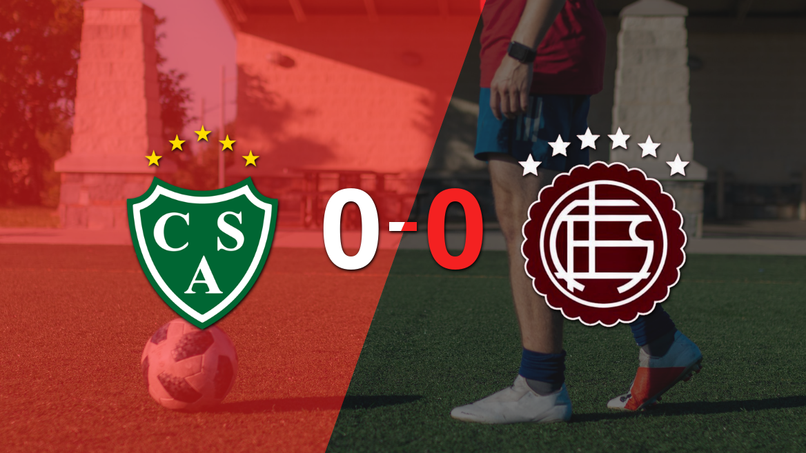 Sin muchas emociones, Sarmiento y Lanús empataron 0-0