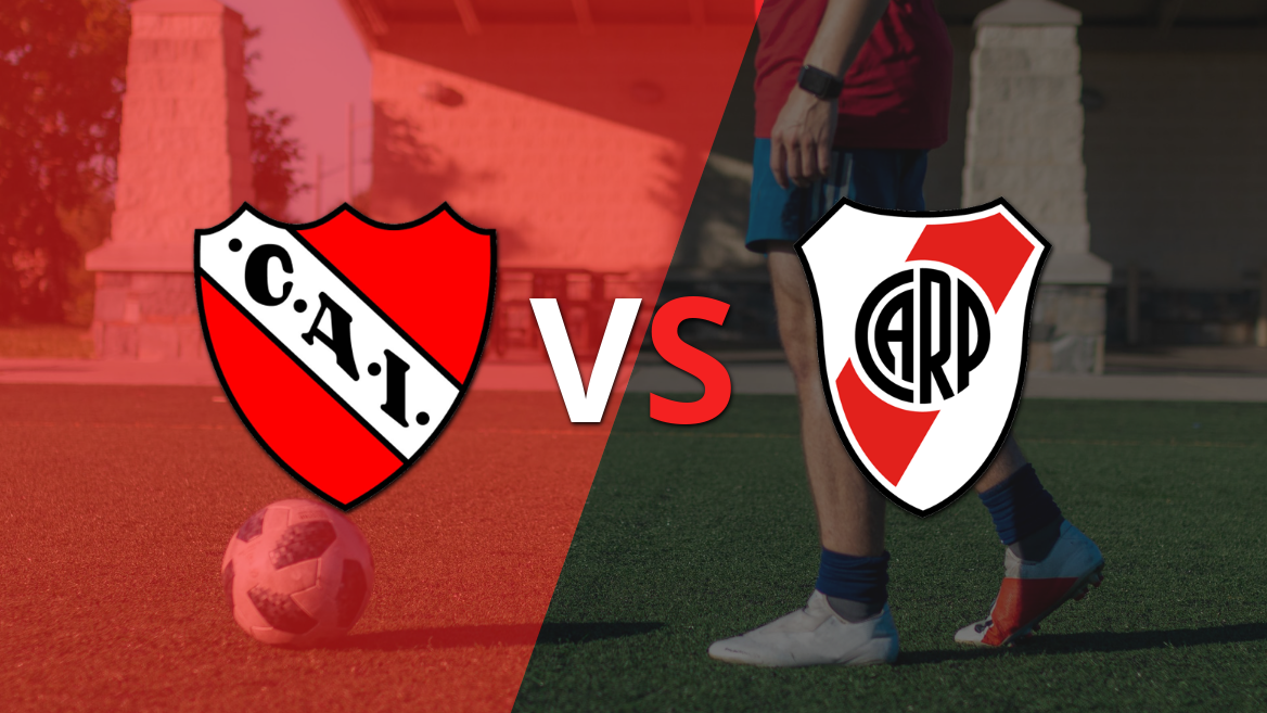 Inicia el segundo tiempo sin goles entre Independiente y River Plate