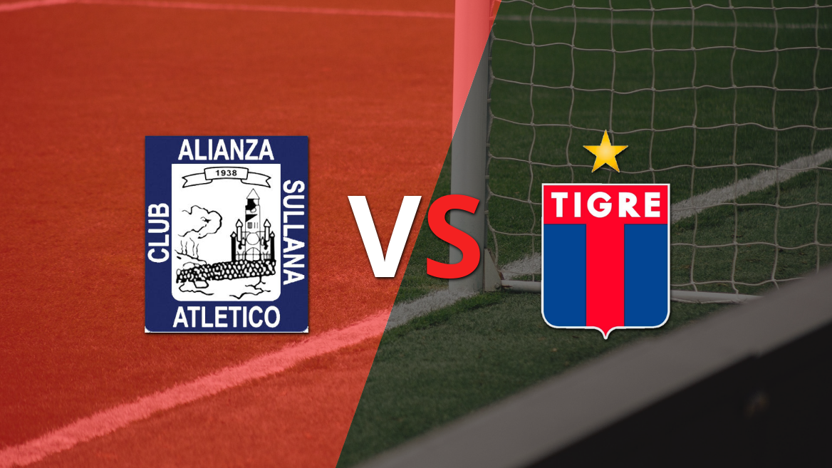 Se enfrentan Alianza Atlético y Tigre por la fecha 1 del grupo A