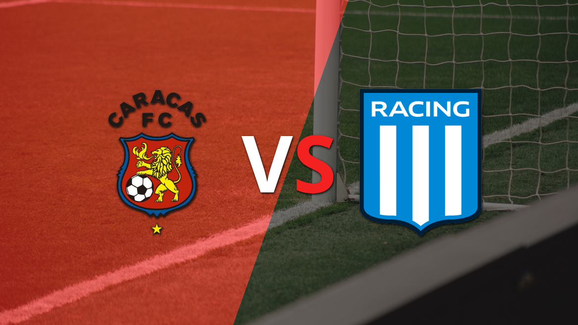 Se enfrentan Caracas y Racing Club por la fecha 3 del grupo E